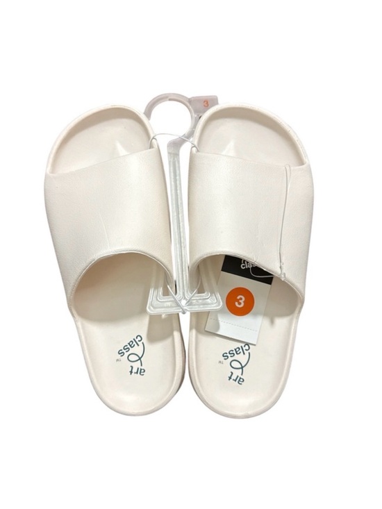 art class Other - 3  PAIRS art class Slide Sandals for Kids - Sz 3; REATIL $60